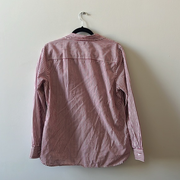 Gap Red Pinstripe Button Down - Picture 4 of 4